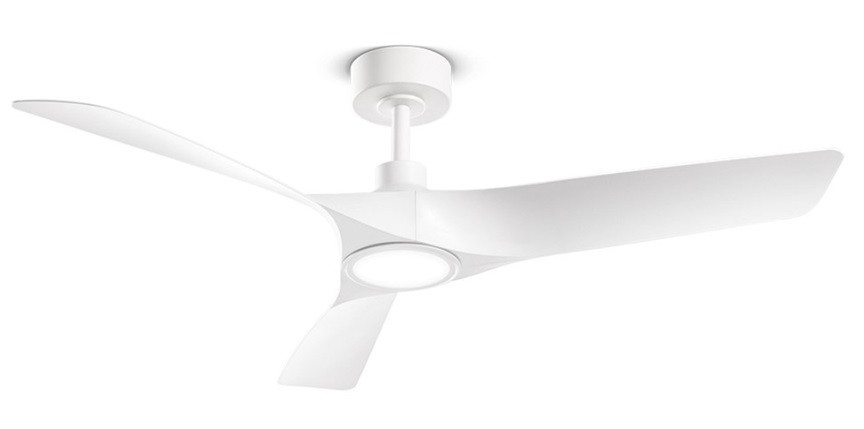 Ventilatore Ø 130cm luce LED c/telecomando APP Tuya Smart